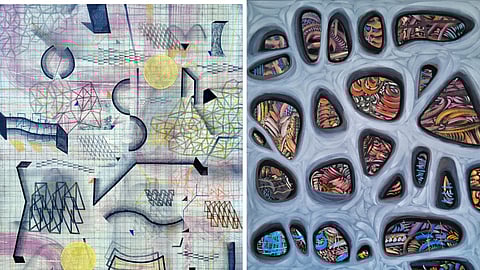 Artworks from the exhibition