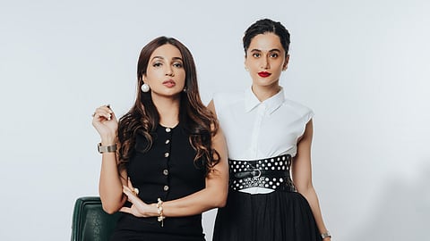 Kanika Dhillon and Taapsee Pannu