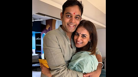 Genelia Deshmukh with her brother Nigel D'Souza