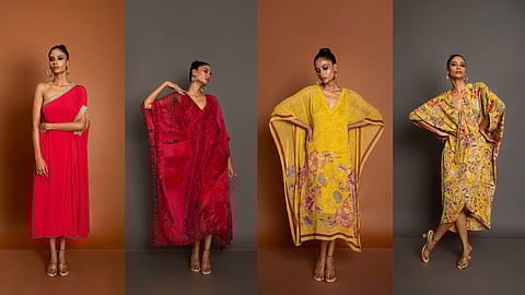 This Kolkata label offers easy silhouettes in jewel tones to light up your festive wardrobe