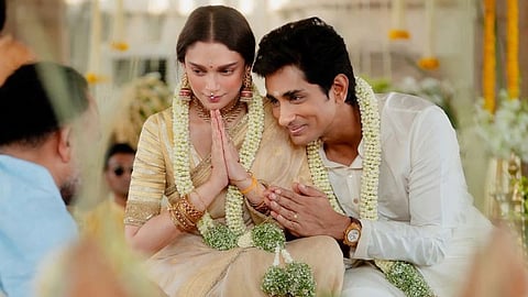 Aditi Rao Hydari and Siddharth
