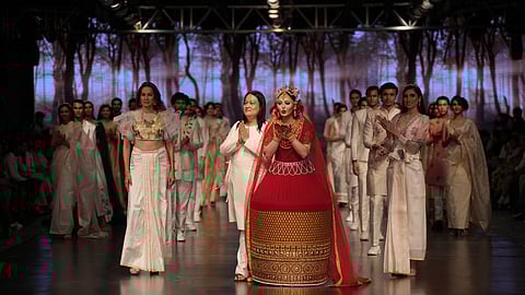 Robert Naorem’s latest collection displays intricate indigenous weaves