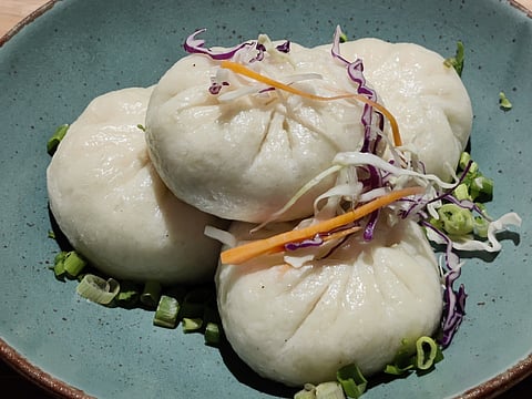 Tibetan veg bao