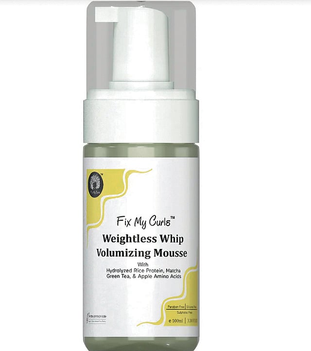 Fix My Curls Weightless Whip Volumizing Mousse