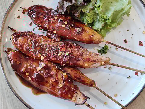 BBQ Chicken Satay