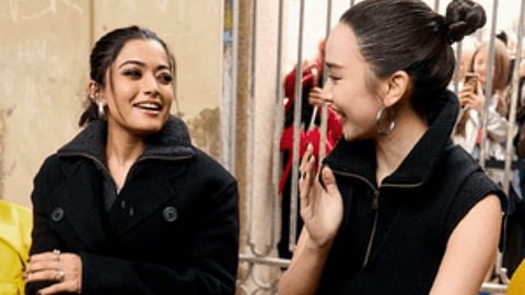 Rashmika Mandanna and Christinna Kuan