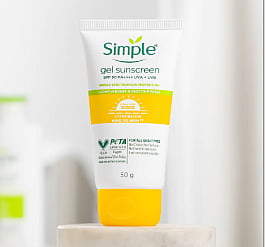 Simple Kind to Skin Gel Sunscreen SPF 50++++