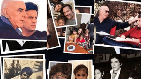 Fardeen Khan shared a montage with his father, Feroz Khan