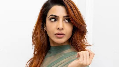 Samantha Ruth Prabhu dazzles in a pastel look while promoting 'Citadel: Honey Bunny'
