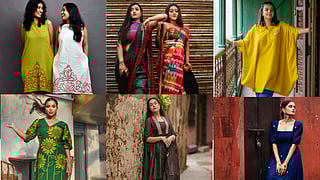 Six homegrown Kolkata fashion labels and their puja offerings