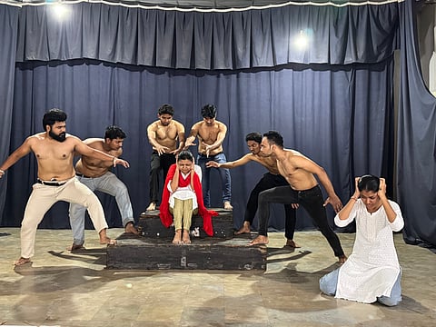 A still from the play