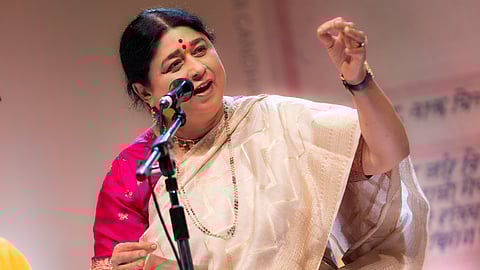 Kalapini Komkali performs in Bengaluru