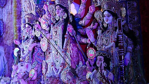 In frame: Durga Puja by Sankalpo