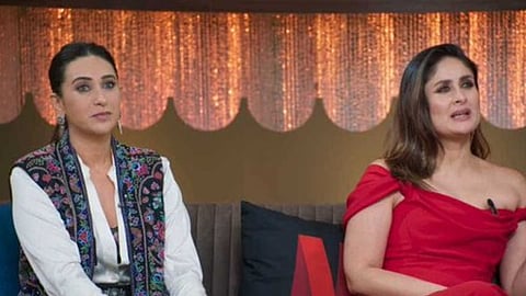 Karisma and Kareena Kapoor on The Great Indian Kapil Show