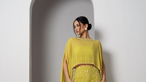 This collection celebrates the duality of strength and softness inherent in women