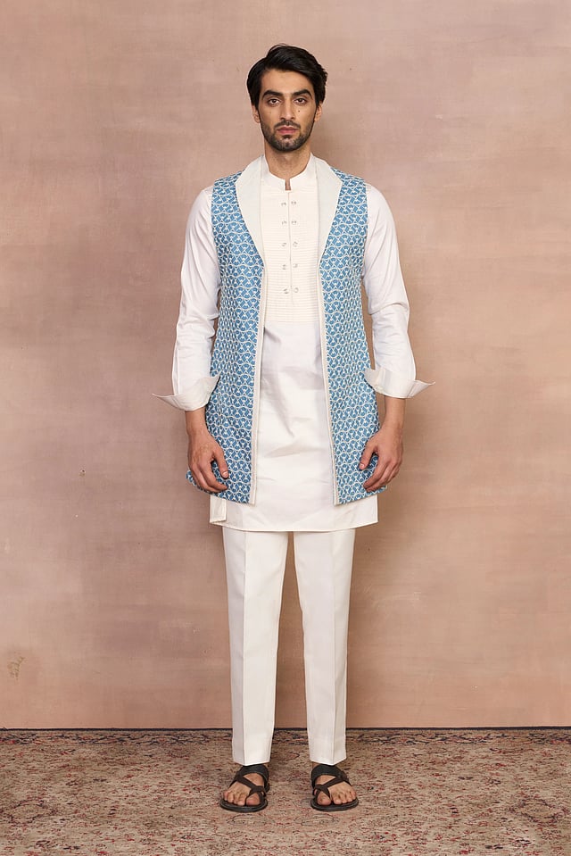 Mulaqat Aqua Bundi Set