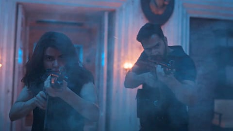 Samantha Ruth Prabhu and Varun Dhawan in Citadel: Honey Bunny trailer