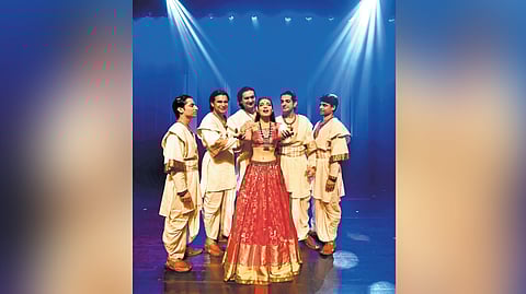 Draupadi and the Pandavas