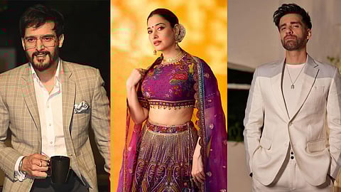 Jimmy Shergil, Tamannah Bhatia, Avinash Tiwary (L-R) 