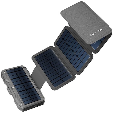 Ambrane Introduces its First Solar Powerbank with 10,000mAh Capacity