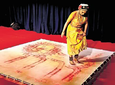 A rising lioness of Kuchipudi