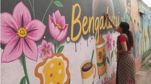 This public initiative by UnboxingBLR Foundation aims to transform the city’s walls into beautiful murals