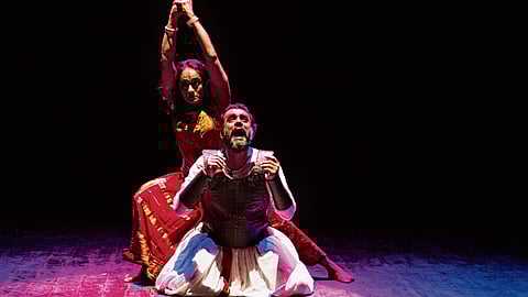 Anuradha Venkataraman and V Balakrishnan in ‘Dvijottama’