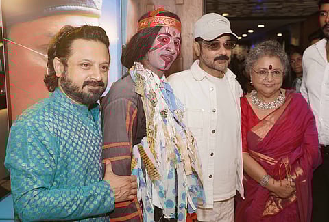 (L-R) Shiboprosad, Nonichora, Prosenjit, Nandita