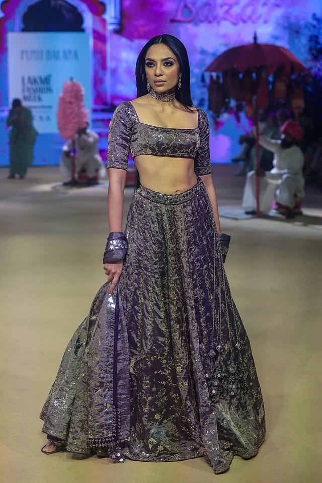 Sobhita on the runway