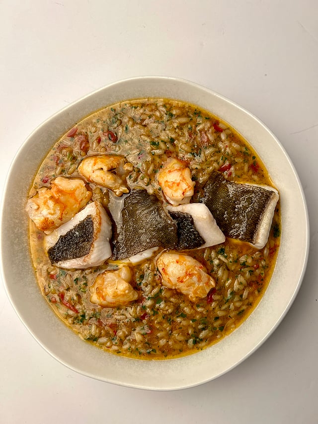 A dish by Ana Moura (Lamelas, Porto Covo)