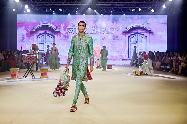 A glimpse from the runway