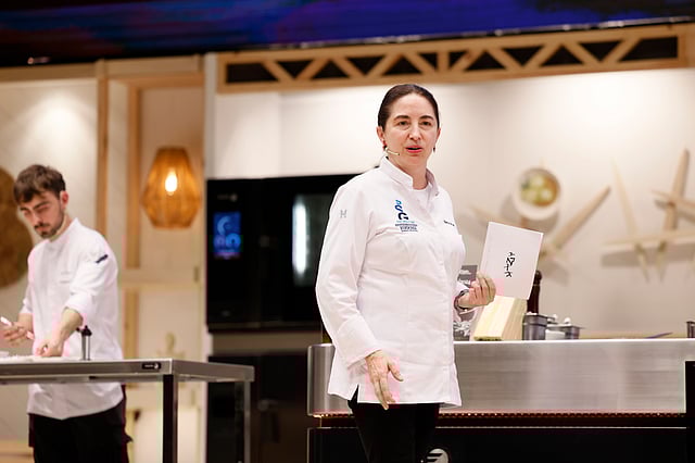 Elena Azrak at San Sebastian Gastronomika