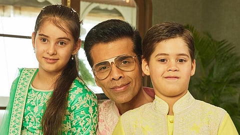 Roohi, Karan Johar and Yash 