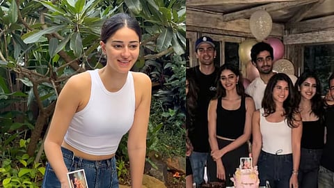 glimpses from Ananya Panday's birthday celebration