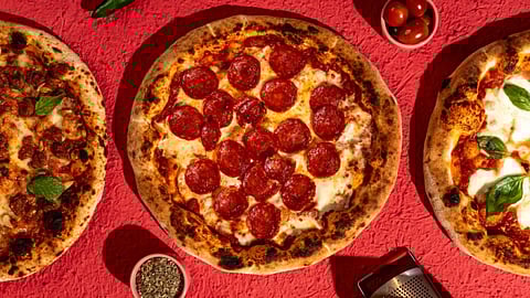 Pizzas at Serious Slice