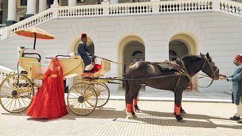 Designer Seema Gujral’s latest wedding edit is inspired by Falaknuma Palace