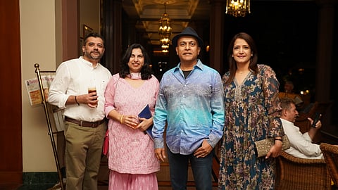 (L-R) Ashwin A, Anoothi Vishal, Krippal Amanna, & Sree Amanna