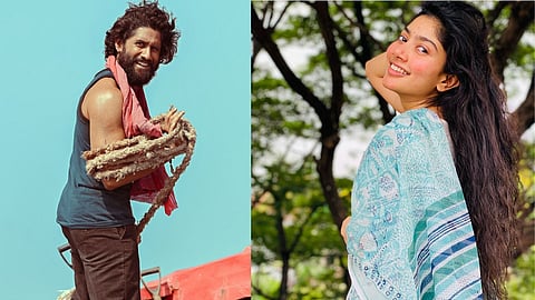 Naga Chaitanya (L), Sai Pallavi