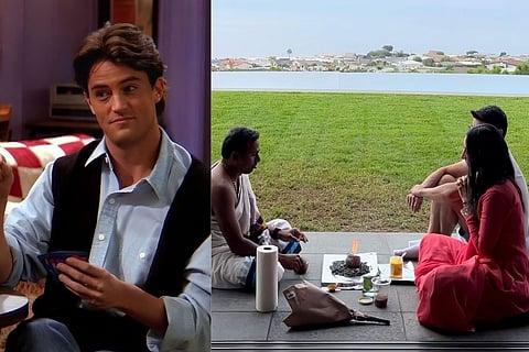 Matthew Perry (L); Anita Lallian (R)