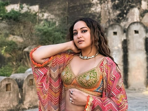 Sonakshi Sinha and her printed lehenga is a match made in heaven