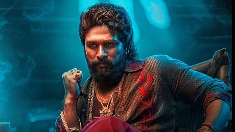 Allu Arjun in Pushpa: The Rise
