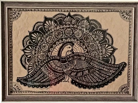 ‘Peacock’ from Ram Rangarajan’s ‘Expression’