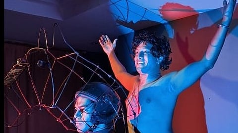 Arnav Maturi, and Vishnu Vimal in action