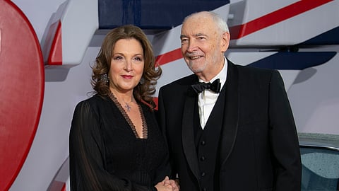 Barbara Broccoli (L), Michael G Wilson (R)