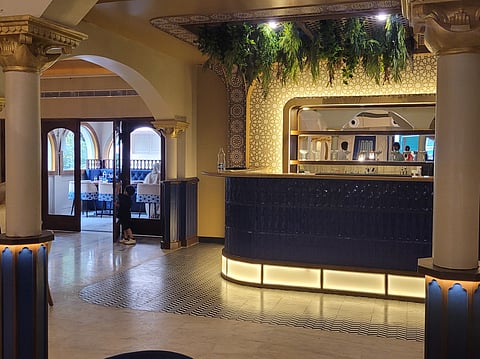 Ambience of the restaurant