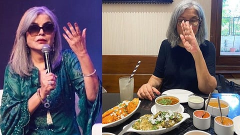 Zeenat Aman reflects on cooking, nutrition and her relationship with food