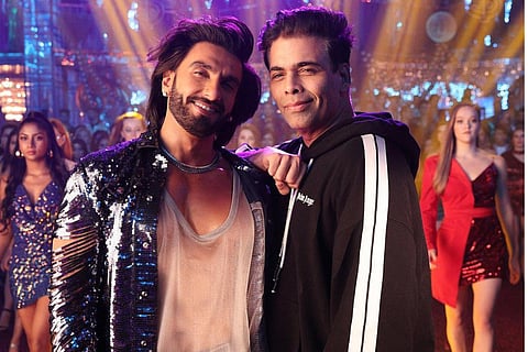 Karan Johar celebrates Ranveer Singh’s dance moves from 'Rocky Aur Rani Kii Prem Kahaani' on International Men's Day