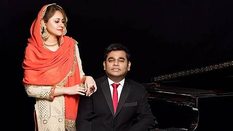 Saira Banu and AR Rahman