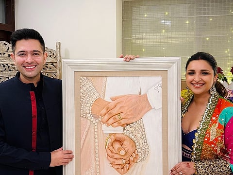 Parineeti Chopra’s mother gives a beautiful gift to her daughter and son-in-law Raghav Chadha