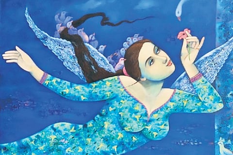 Artist Indu Tripathy brings exhibition ‘Magical Realism’ in Delhi